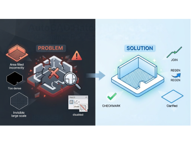 AutoCAD Hatch Not Working? 10 Common Problems & How to Fix Them